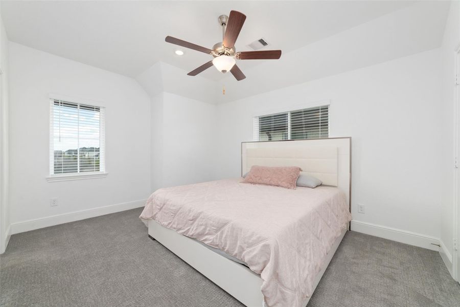 Furnished interior view inside a new home in Pomona 70' - Section 27, Manvel (Image 26).