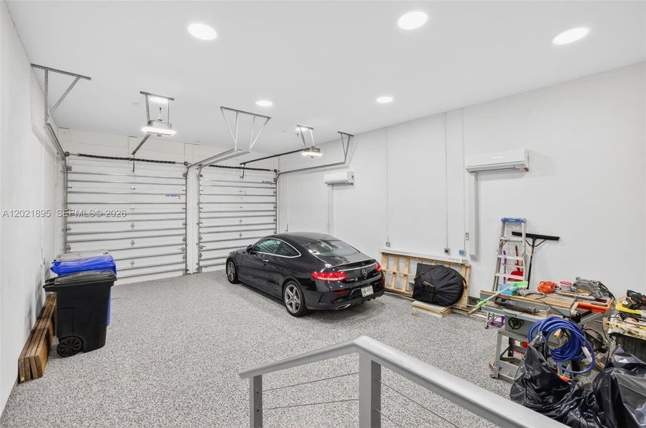 3 Car Garage10 ft Doors