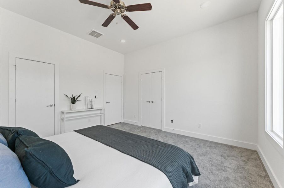 Furnished interior view inside a new home in , Houston (Image 8). Furnished interior view inside a new home in , Houston (Image 8).