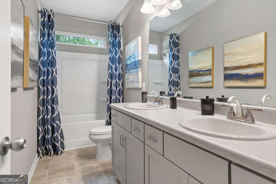Furnished interior view inside a new home in Avalon, Perry (Image 28).