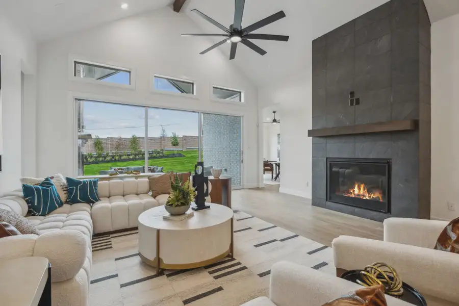 Representative furnished interior of a home built from the Tirana by Chesmar Homes in The Vines, Haslet (Image 6). Representative furnished interior of a home built from the Tirana by Chesmar Homes in The Vines, Haslet (Image 6).