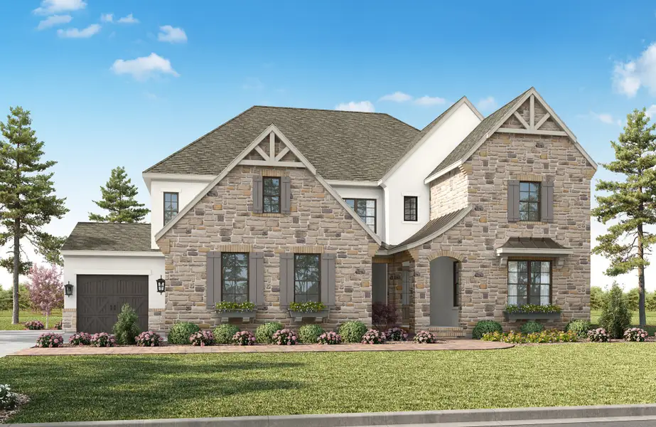 Representative exterior photo of a completed home built from the Napa SL by Classica Homes in Arden Mill, Fort Mill, SC (Image 2).