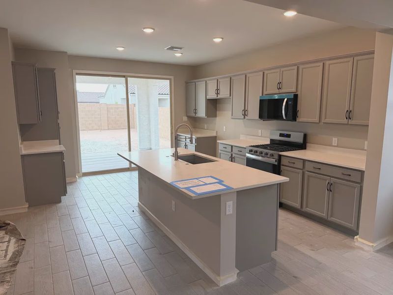 Furnished interior view inside a new home in Camilo at Santana, Yuma (Image 3).