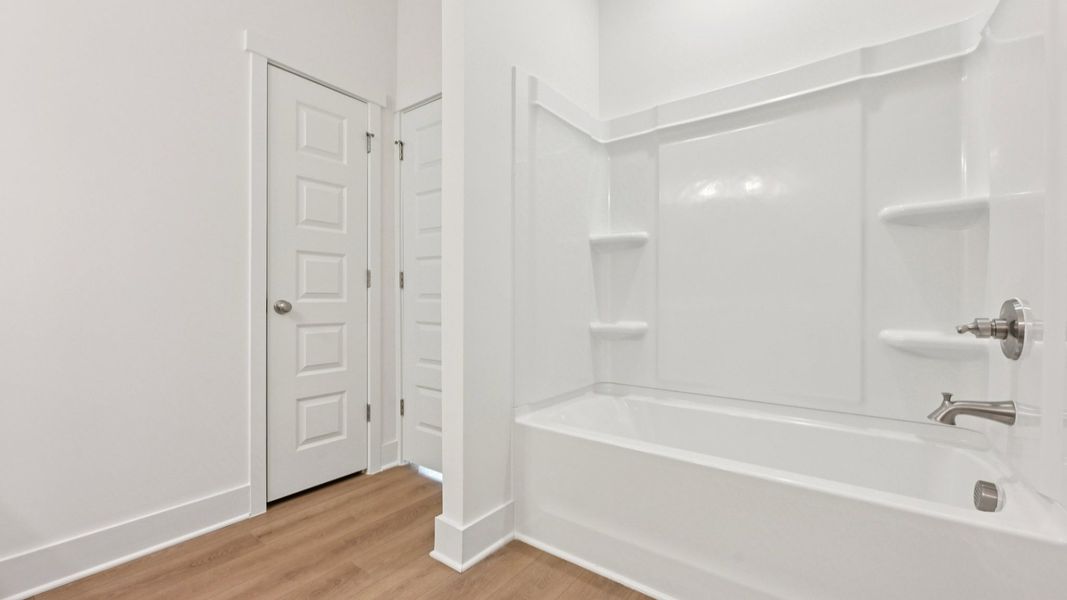 Furnished interior view inside a new home in Bayberry, Raleigh (Image 22).