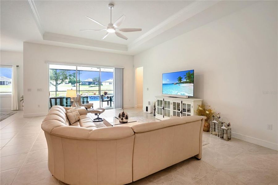 Furnished interior view inside a new home in , Ocala (Image 10).