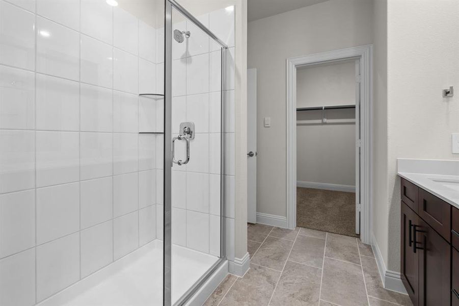 Furnished interior view inside a new home in Mustang Square, Plano (Image 13).