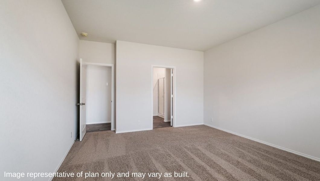 Spacious, unfurnished interior of a new home in Sereno Springs, Converse (Image 16). Spacious, unfurnished interior of a new home in Sereno Springs, Converse (Image 16).
