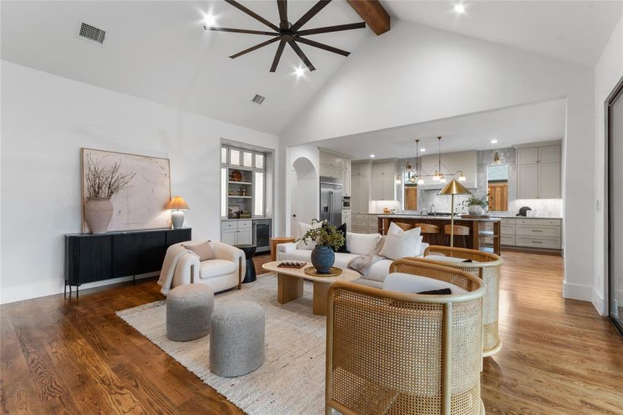 Furnished interior view inside a new home in , Dallas (Image 14).