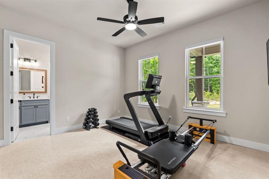 Furnished interior view inside a new home in , Van Alstyne (Image 27). Furnished interior view inside a new home in , Van Alstyne (Image 27).