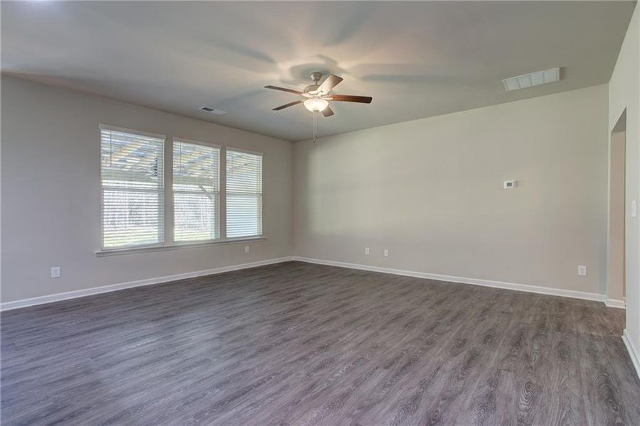Spacious, unfurnished interior of a new home in Sutton’s Landing, Statham (Image 14).