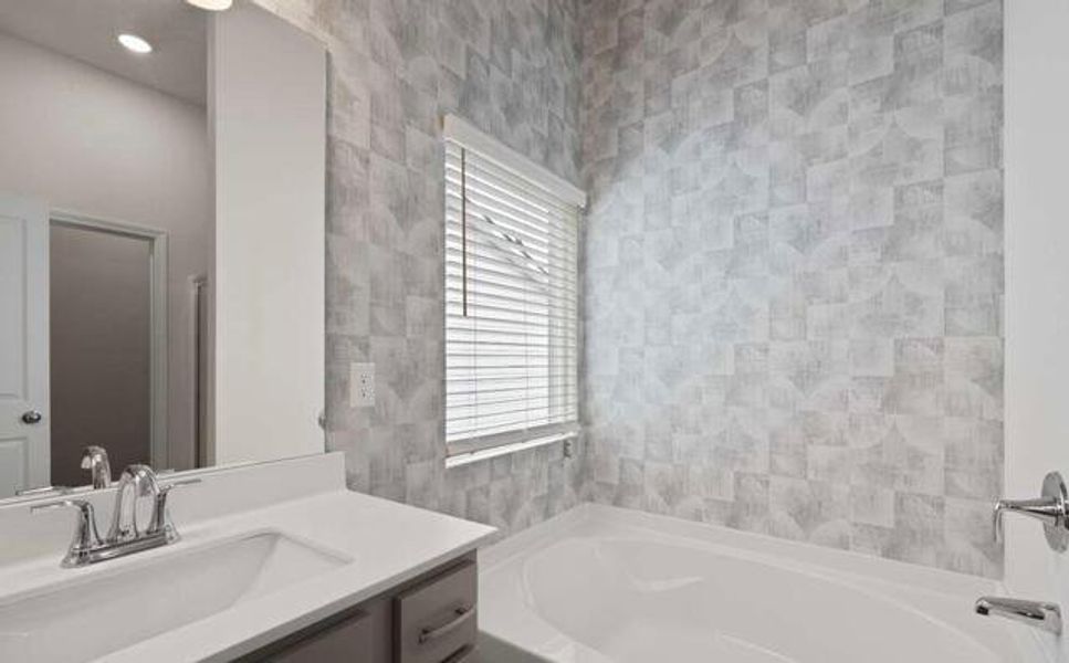 Furnished interior view inside a new home in Walden Park - The Retreat, Jonesboro (Image 29). Furnished interior view inside a new home in Walden Park - The Retreat, Jonesboro (Image 29).