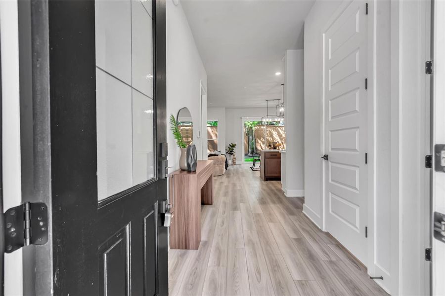 Furnished interior view inside a new home in , Austin (Image 14).