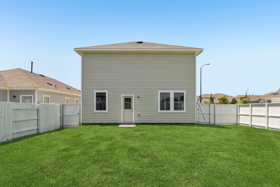 Exterior details and patio area of a home in Harvest Ridge, Elgin (Image 17). Exterior details and patio area of a home in Harvest Ridge, Elgin (Image 17).