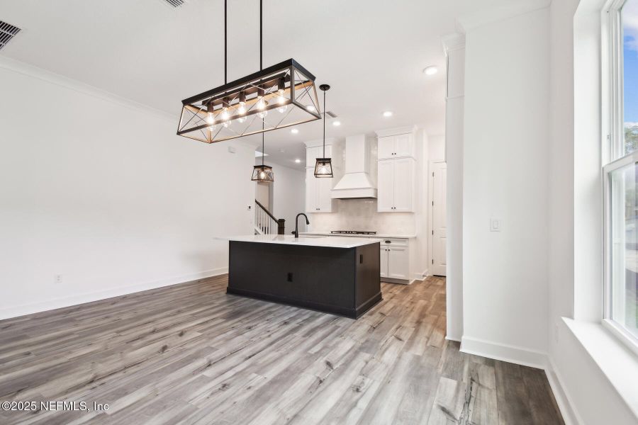 Furnished interior view inside a new home in Reflections 40' Front Load, Ponte Vedra (Image 11).