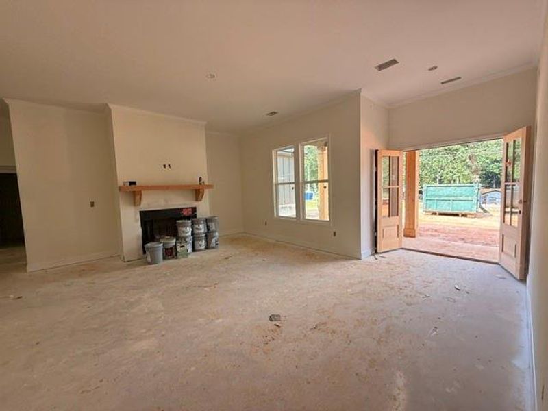In-progress construction of a new home in , Dallas, GA (Image 21). In-progress construction of a new home in , Dallas, GA (Image 21).