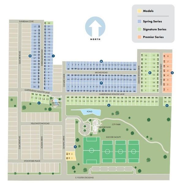 Image 9 of a home in Parks at Foster Crossing - Spring Series.