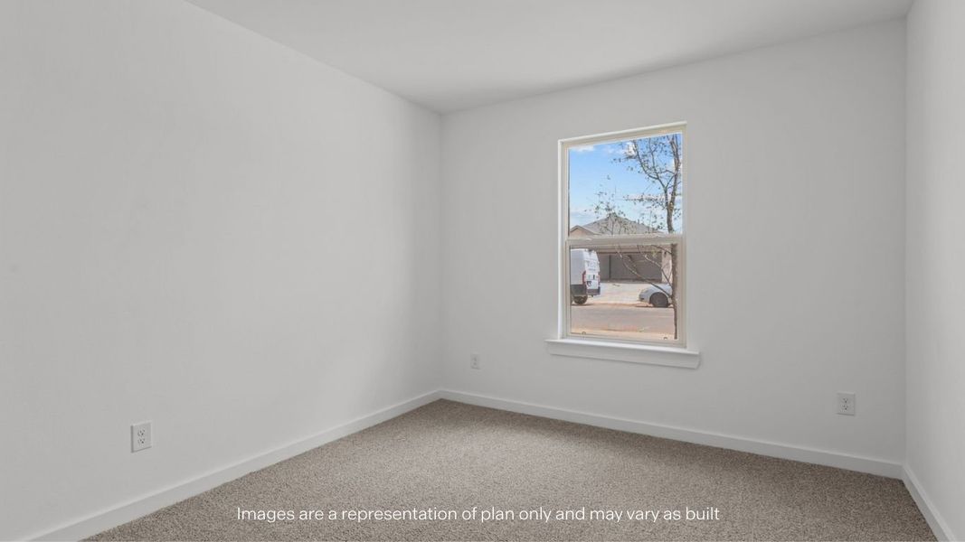 Spacious, unfurnished interior of a new home in Terra Vista, Lubbock (Image 6).