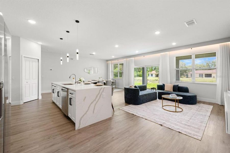 Furnished interior view inside a new home in , Palm Bay (Image 28).