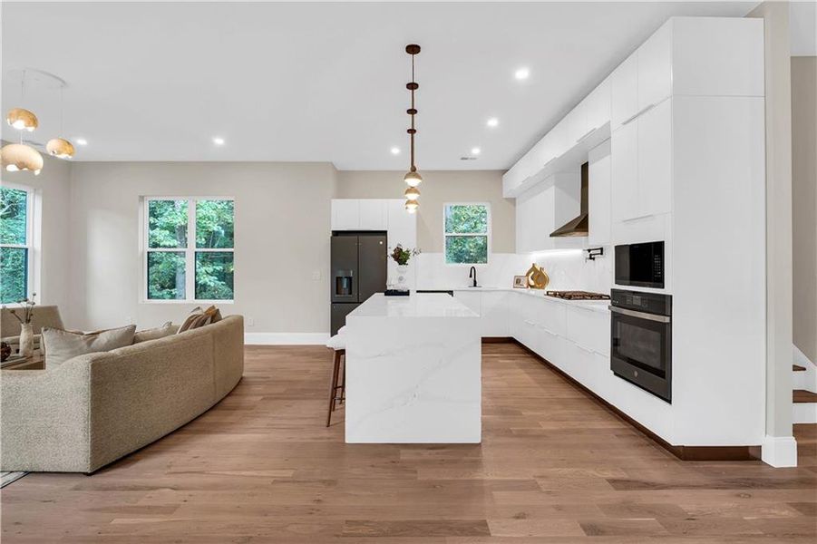 Furnished interior view inside a new home in , Decatur (Image 3).