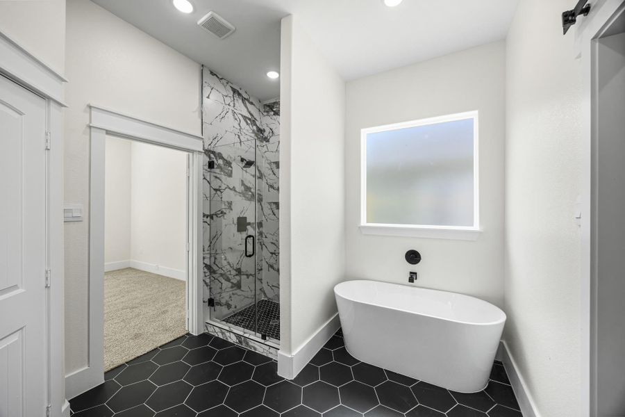 Furnished interior view inside a new home in , La Porte (Image 4).