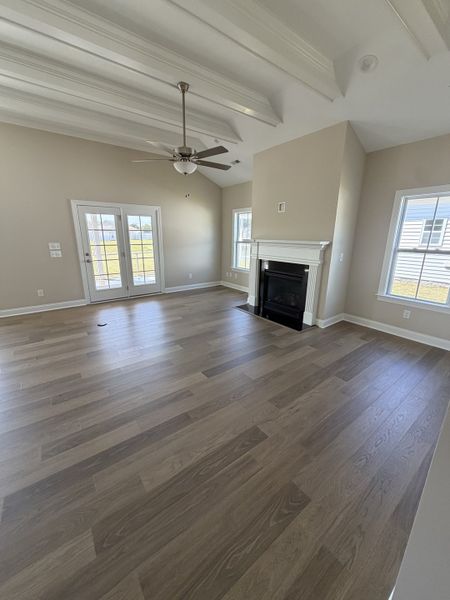 Spacious, unfurnished interior of a new home in The Villas at Langston Farms, Winterville (Image 5).