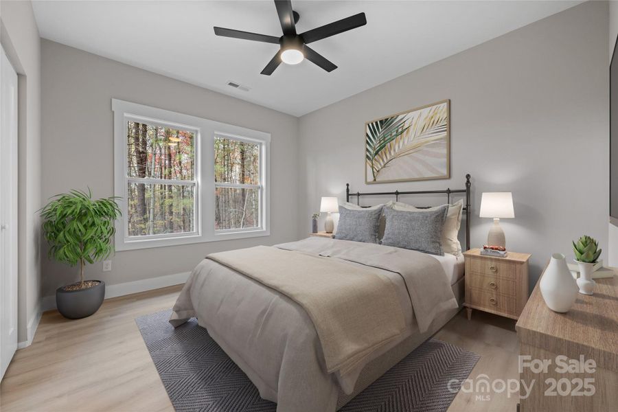 Furnished interior view inside a new home in , Asheville (Image 11).