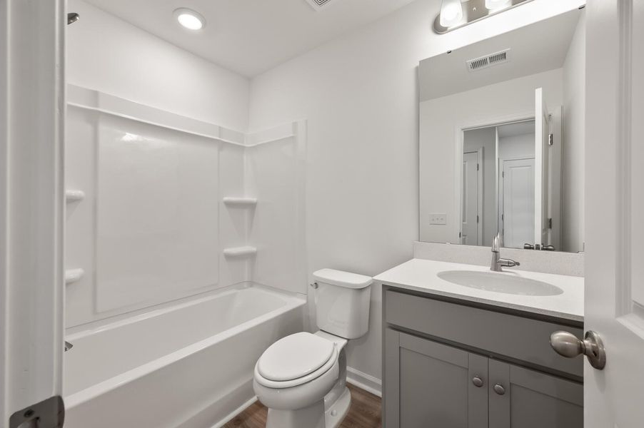 Furnished interior view inside a new home in Park Circle Single Family Homes, North Charleston (Image 5). Furnished interior view inside a new home in Park Circle Single Family Homes, North Charleston (Image 5).
