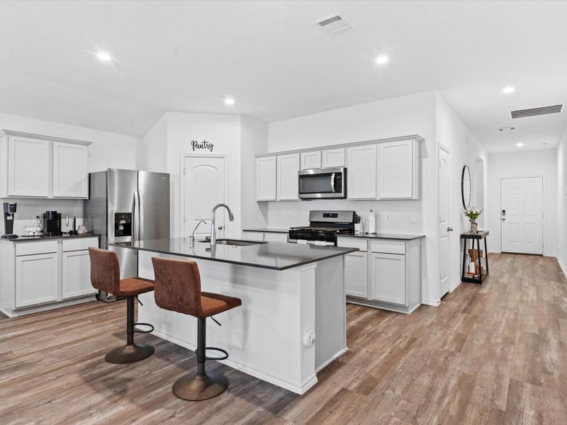 Furnished interior view inside a new home in , Magnolia (Image 26).