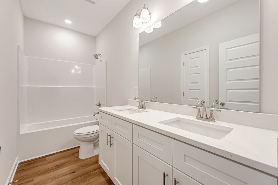 Furnished interior view inside a new home in Southern Charm, Crestview (Image 8).