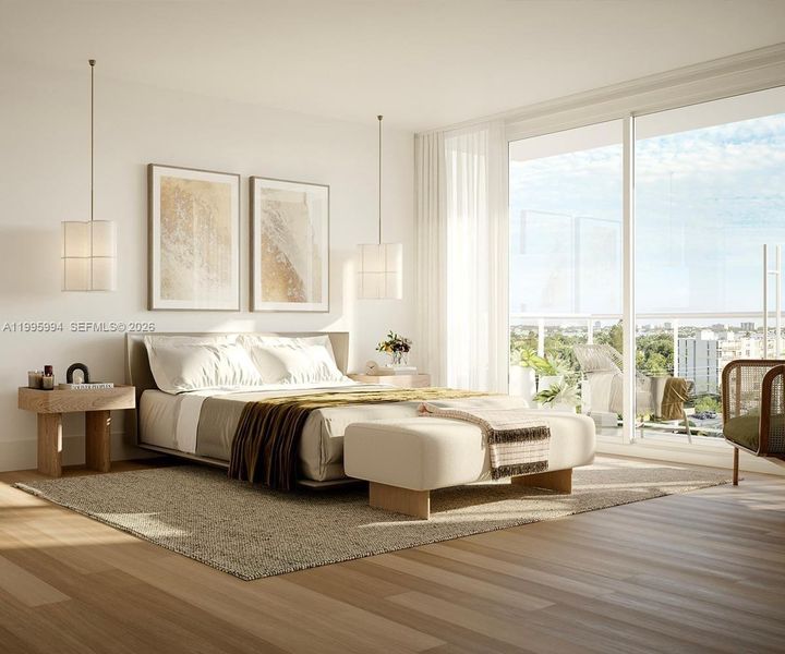 Furnished interior view inside a new home in The WELL Bay Harbor Islands, Bay Harbor Islands (Image 10). Furnished interior view inside a new home in The WELL Bay Harbor Islands, Bay Harbor Islands (Image 10).