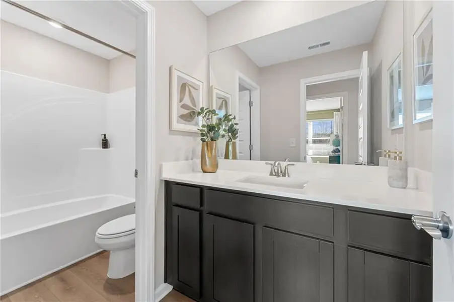 Furnished interior view inside a new home in , Rockmart (Image 17).