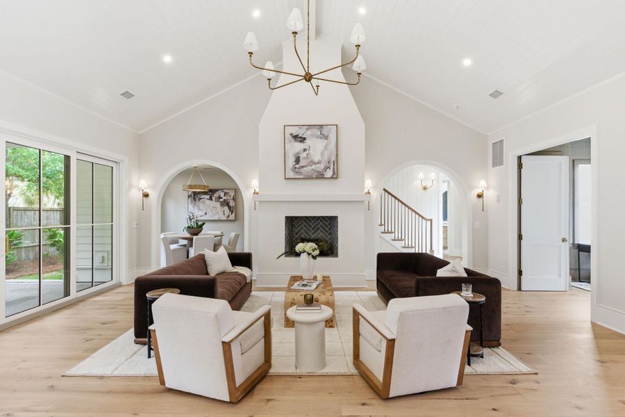 Furnished interior view inside a new home in , Mount Pleasant (Image 16).