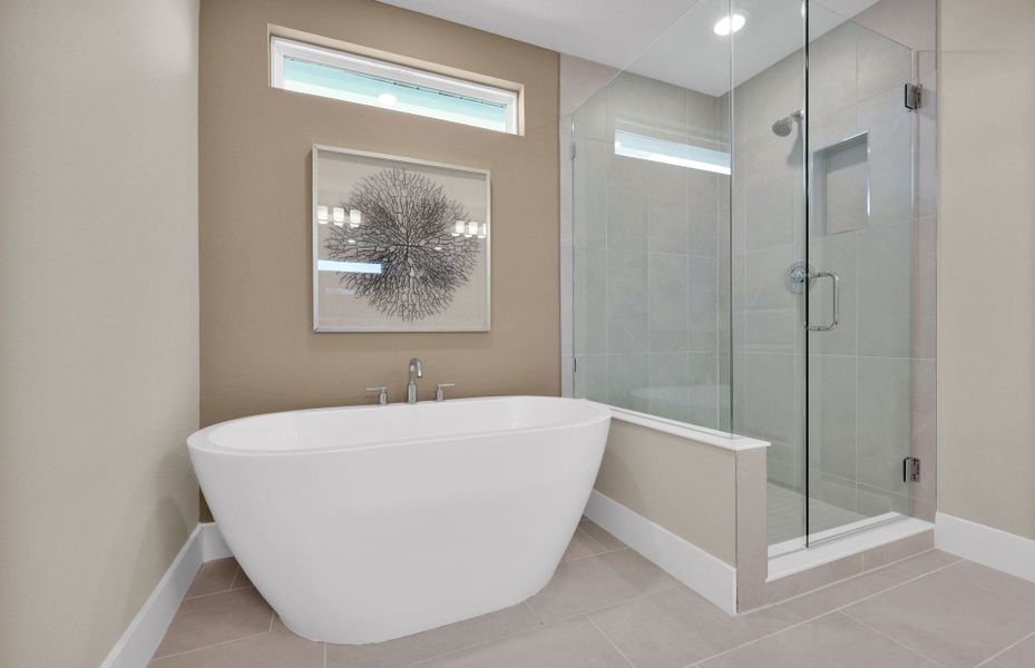 Representative furnished interior of a home built from the Yorkshire by Pulte Homes in Westerly Park at Wildlight, Wildlight (Image 12).