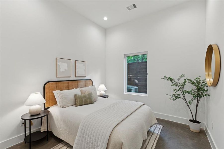 Furnished interior view inside a new home in , Dallas (Image 15).