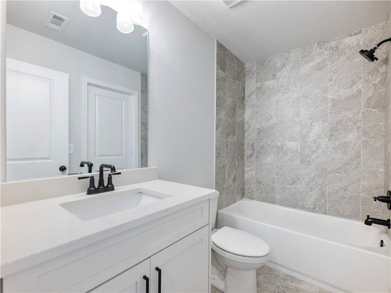 Furnished interior view inside a new home in , Lawrenceville (Image 6).