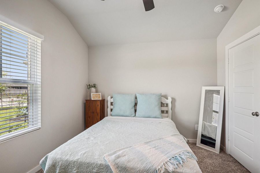 Furnished interior view inside a new home in Sundance Cove - Classic Series, Crosby (Image 29). Furnished interior view inside a new home in Sundance Cove - Classic Series, Crosby (Image 29).