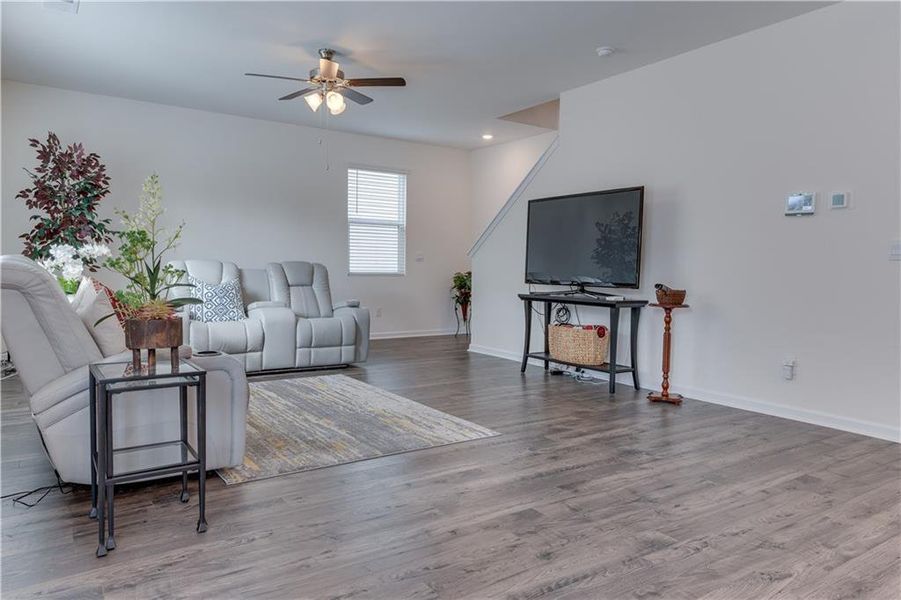 Furnished interior view inside a new home in The Reserve at Calcutta, Stockbridge (Image 16).
