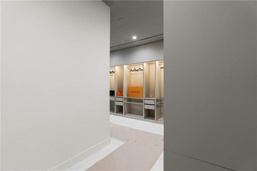 Furnished interior view inside a new home in , Atlanta (Image 64).