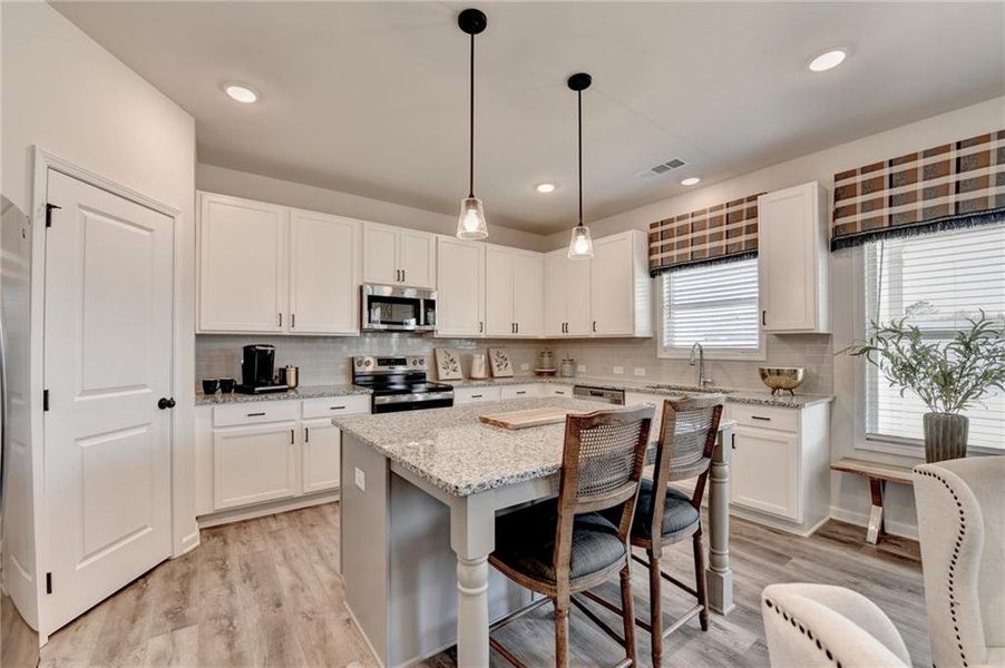 Furnished interior view inside a new home in , Auburn (Image 9).