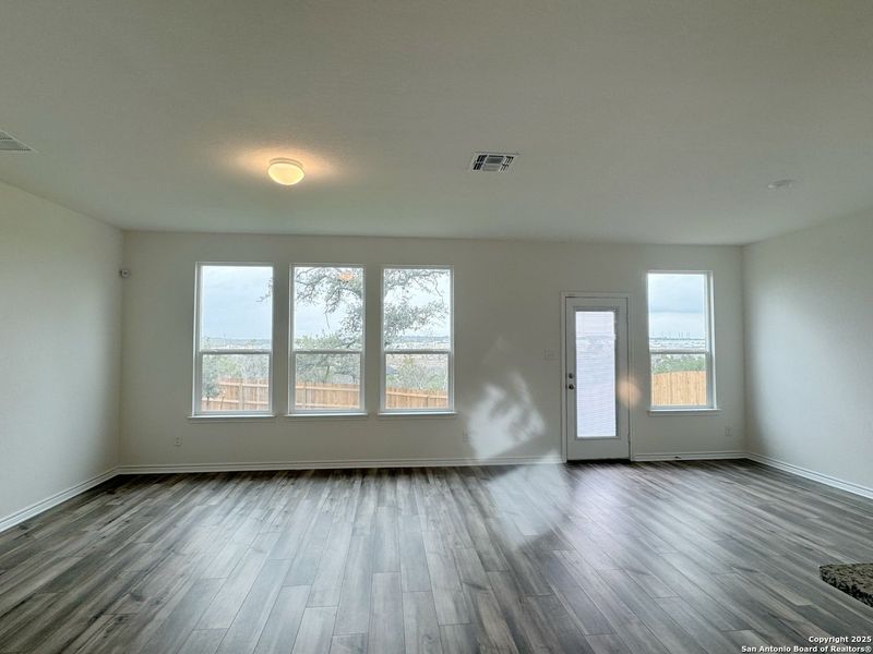 Spacious, unfurnished interior of a new home in Hidden Bluffs at TRP, San Antonio (Image 17). Spacious, unfurnished interior of a new home in Hidden Bluffs at TRP, San Antonio (Image 17).