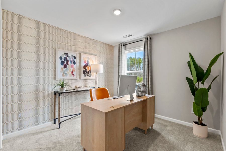 Furnished interior view inside a new home in The Coves on Lake Wylie, Charlotte (Image 5).