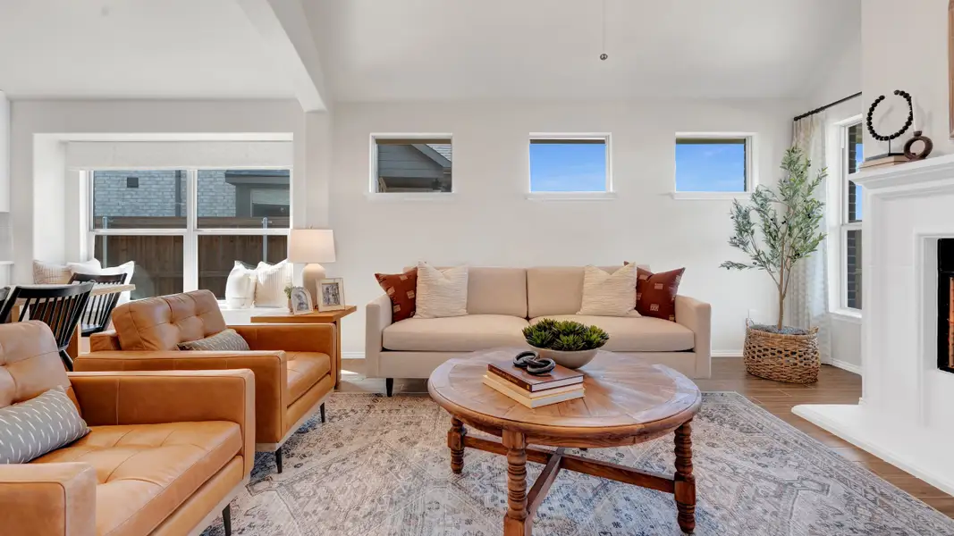 Representative furnished interior of a home built from the Concept 1991 by Risewell Homes in Silo Mills, Joshua (Image 13).