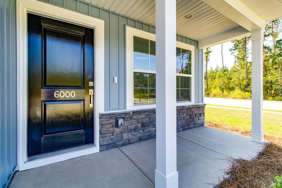 Exterior details and patio area of a home in Ellington, Elgin (Image 3).