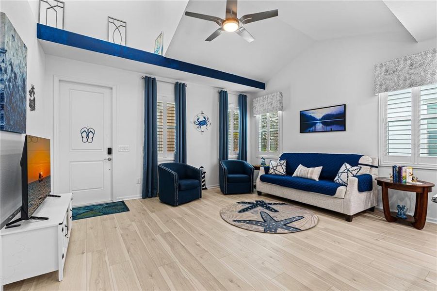Furnished interior view inside a new home in , Daytona Beach (Image 12).