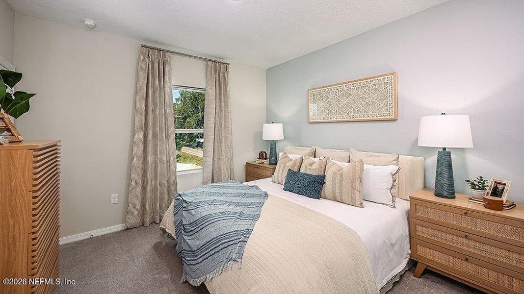 Furnished interior view inside a new home in , Jacksonville (Image 13). Furnished interior view inside a new home in , Jacksonville (Image 13).