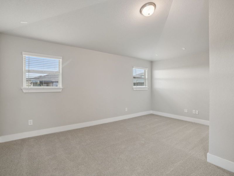 Media Room in the Medina floorplan at a Meritage Homes community. Media Room in the Medina floorplan at a Meritage Homes community.
