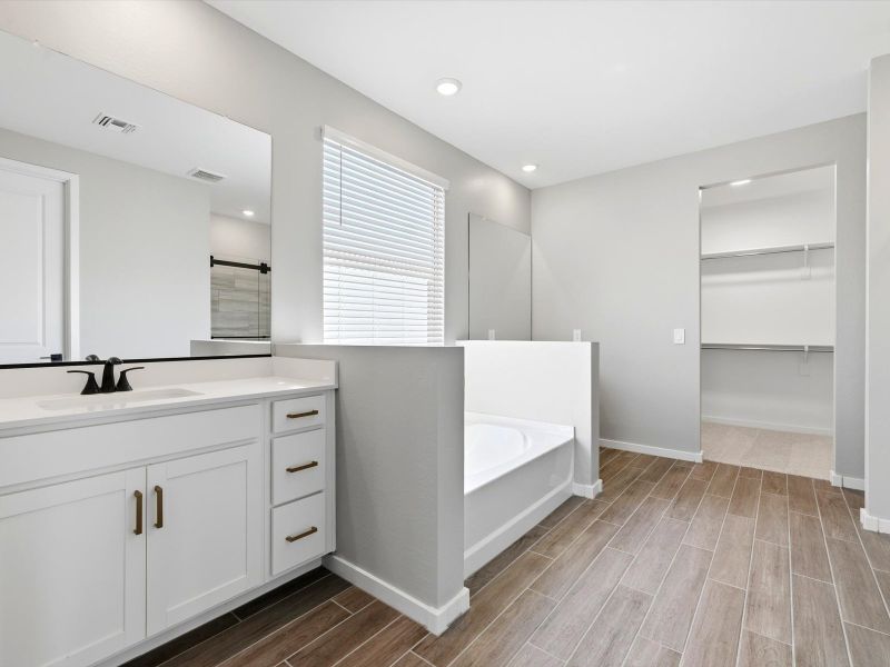 Furnished interior view inside a new home in Paloma Creek - Signature Series, Surprise (Image 10).