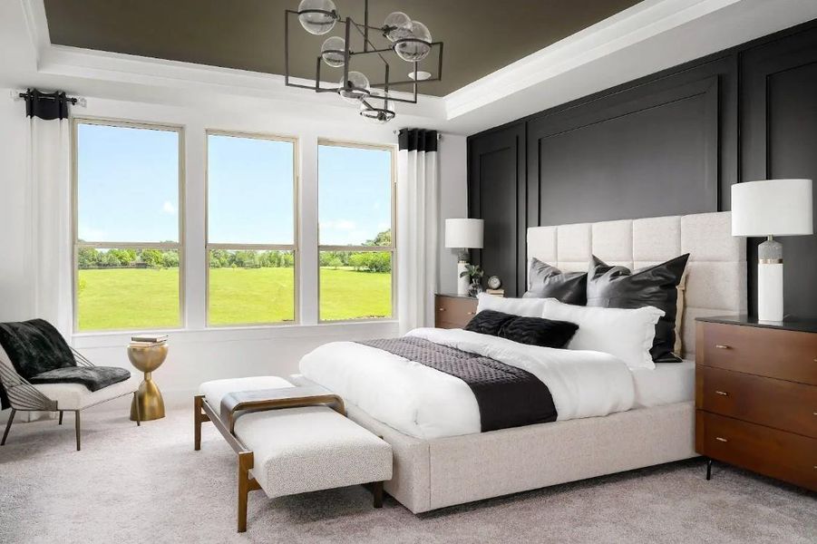 MODEL HOME images may NOT be consistent with the finished product.