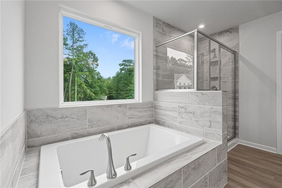 Furnished interior view inside a new home in Riverwood, Dallas (Image 31). Furnished interior view inside a new home in Riverwood, Dallas (Image 31).