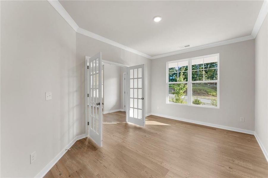 Spacious, unfurnished interior of a new home in The Estates at Gainesville Township, Gainesville (Image 20).